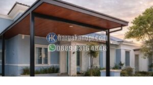 harga kanopi baja ringan plafon pvc jabodetabek