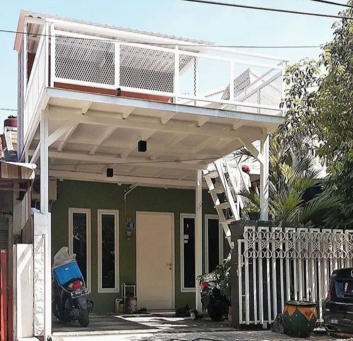 kanopi balkon Bogor rumah minimalis